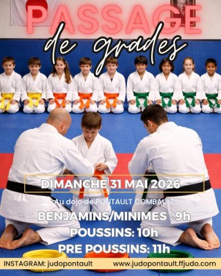 Image de l'actu 'Passage de grades 2026'